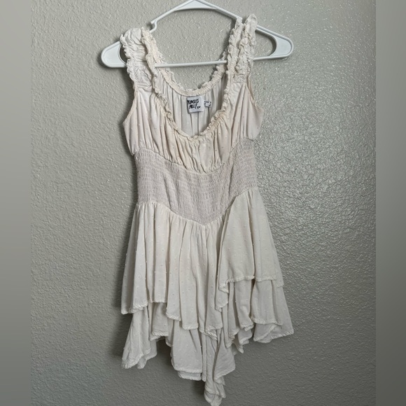 oh polly love galore white romper - Picture 1 of 4